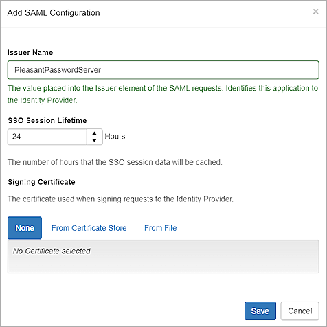 Screenshot of Pleasant Password Server, picture2